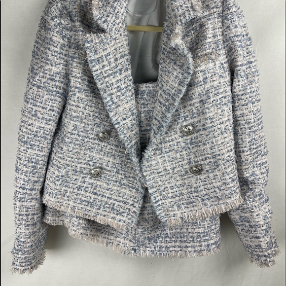 Tweed Suit Set Jacket and Skirt - Picture 9 of 16